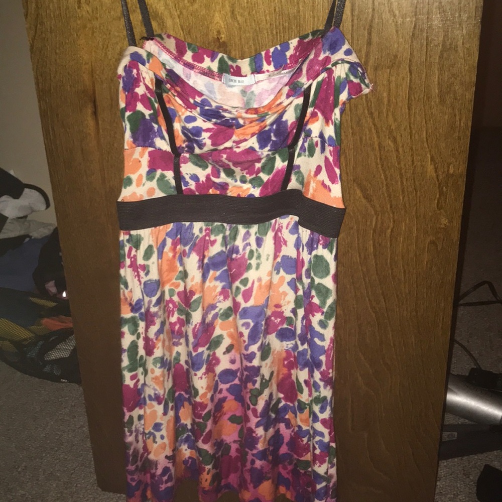 Urban outfitters flowered tube top